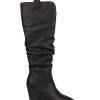 Alma En Pena ALMA Botas Tacon | Comprar Bota Tacon Cana Arrugada