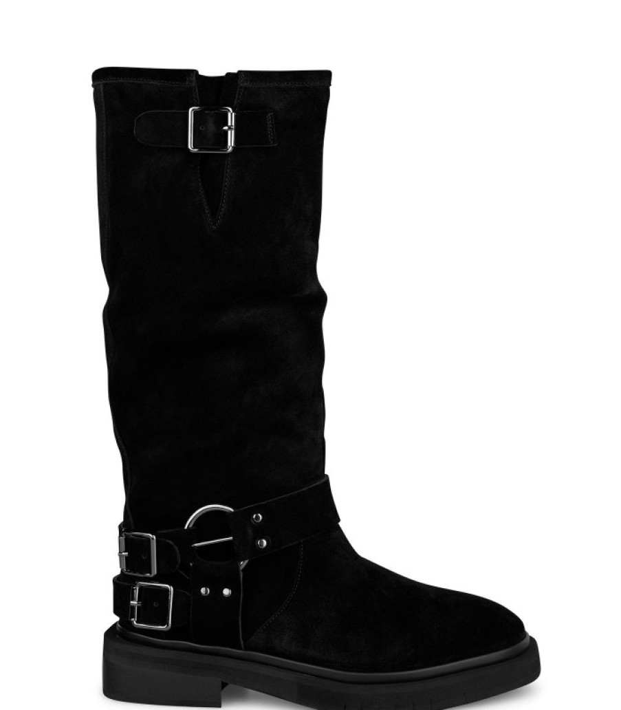 Alma En Pena ALMA Botas Planas | Comprar Bota Plana Con Hebillas