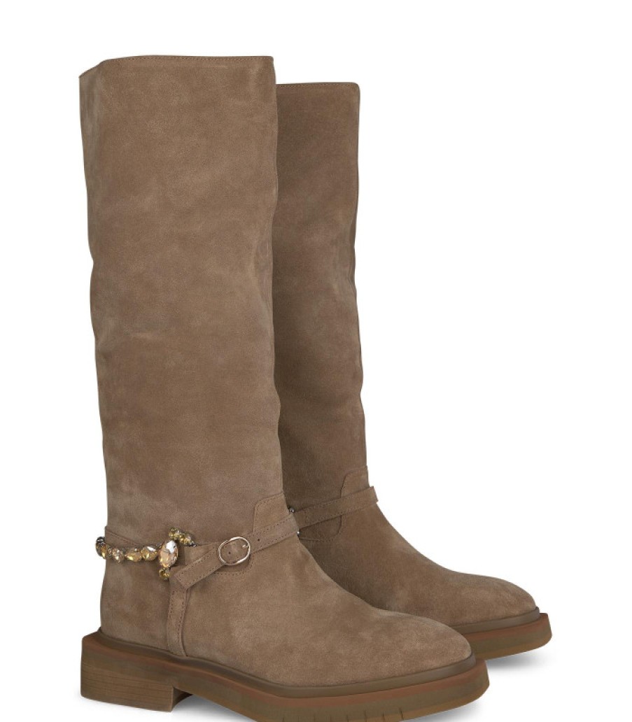 Alma En Pena ALMA Botas Planas | Comprar Bota De Pierna Recta