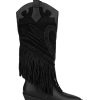 Alma En Pena ALMA Botas Planas | Comprar Bota Con Flecos