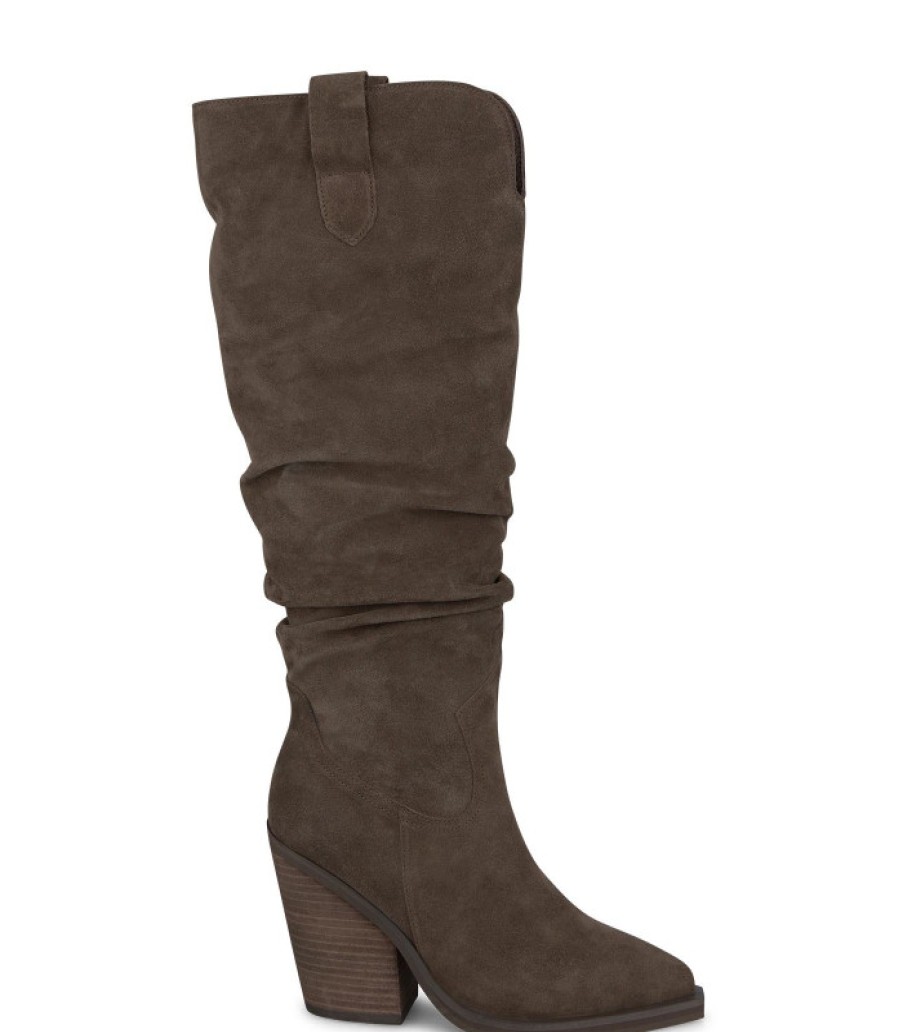 Alma En Pena ALMA Botas Tacon | Comprar Bota Tacon Cana Arrugada