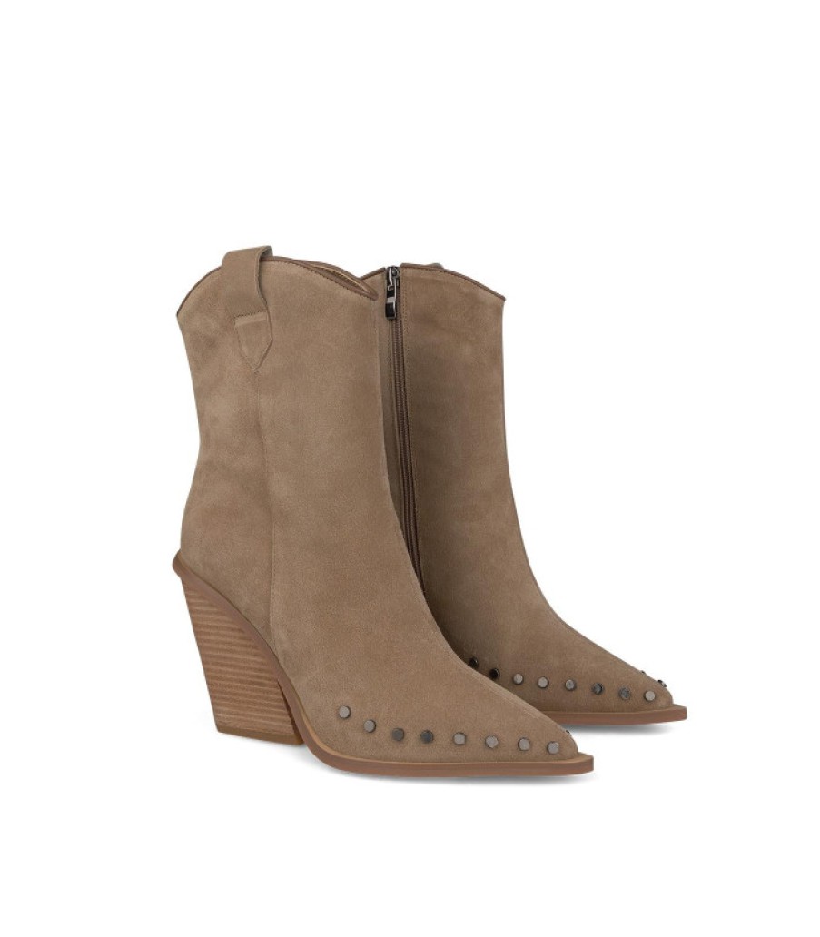 Alma En Pena ALMA Botines Tacon | Comprar Botas Vaqueras Con Tachuelas