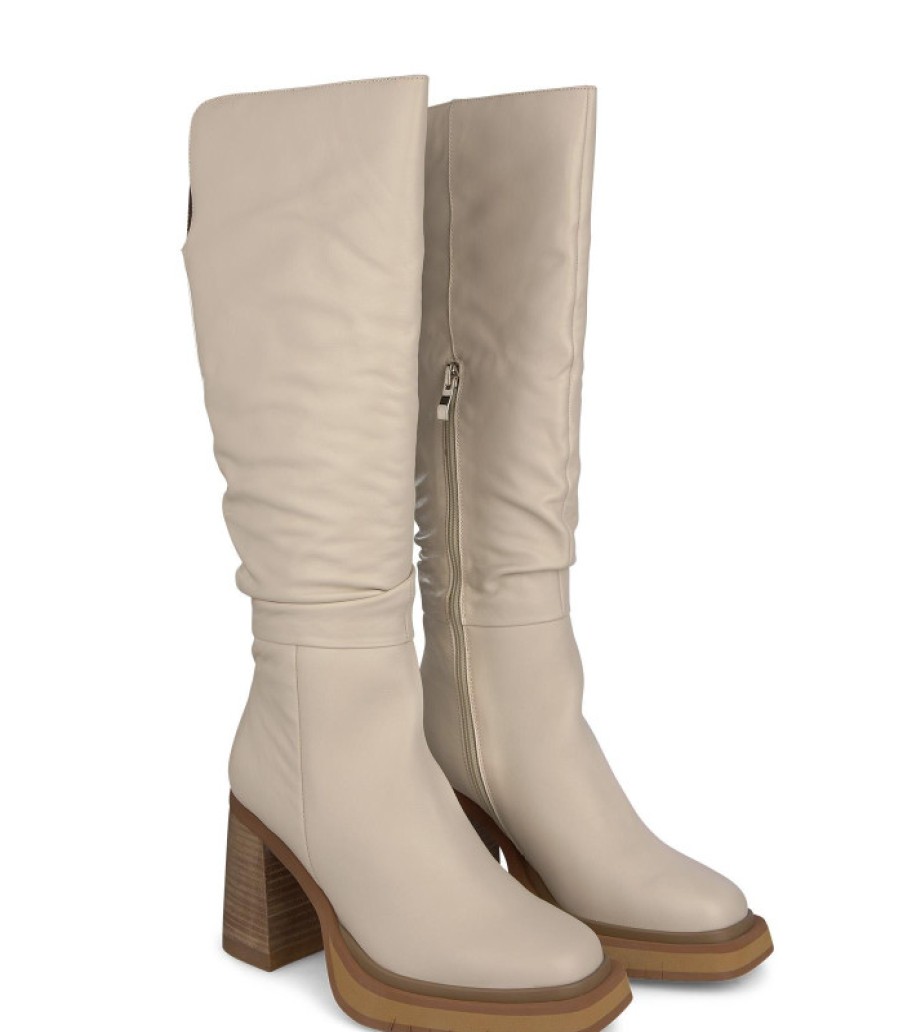 Alma En Pena ALMA Botas Tacon | Comprar Bota Tacon Piel