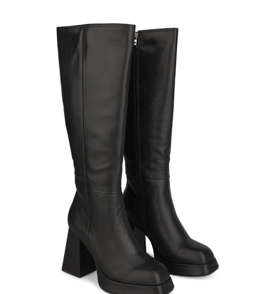 Alma En Pena ALMA Botas Tacon | Comprar Bota Piel Pierna Alta