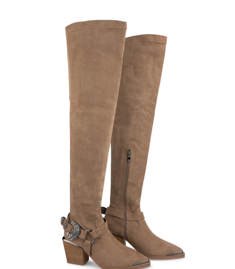 Alma En Pena ALMA Botas Tacon | Comprar Bota Mosquetera Hebilla