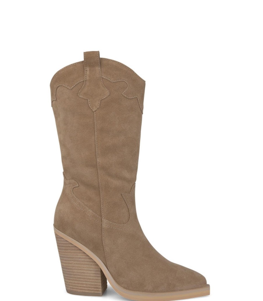 Alma En Pena ALMA Botas Tacon | Comprar Bota Vaquera De Piel