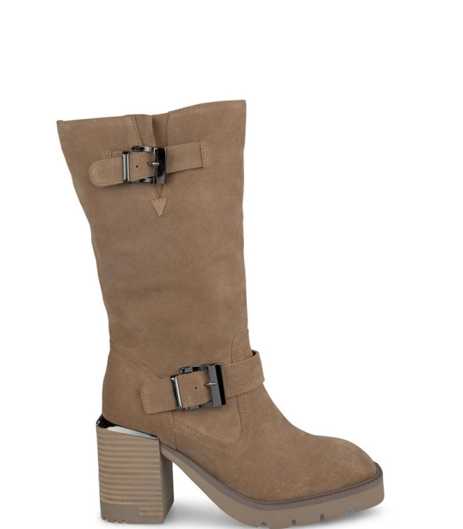 Alma En Pena ALMA Botas Tacon | Comprar Bota Tacon Con Hebillas