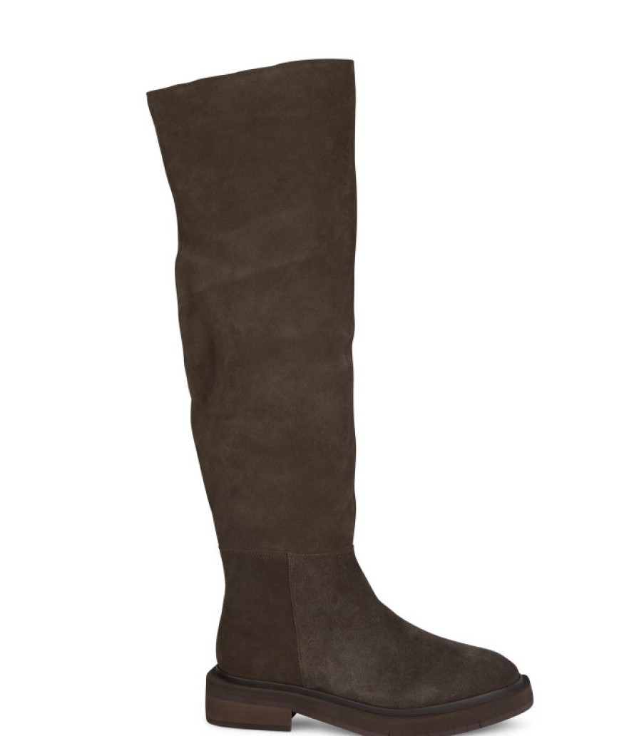 Alma En Pena ALMA Botas Planas | Comprar Bota Alta De Piel