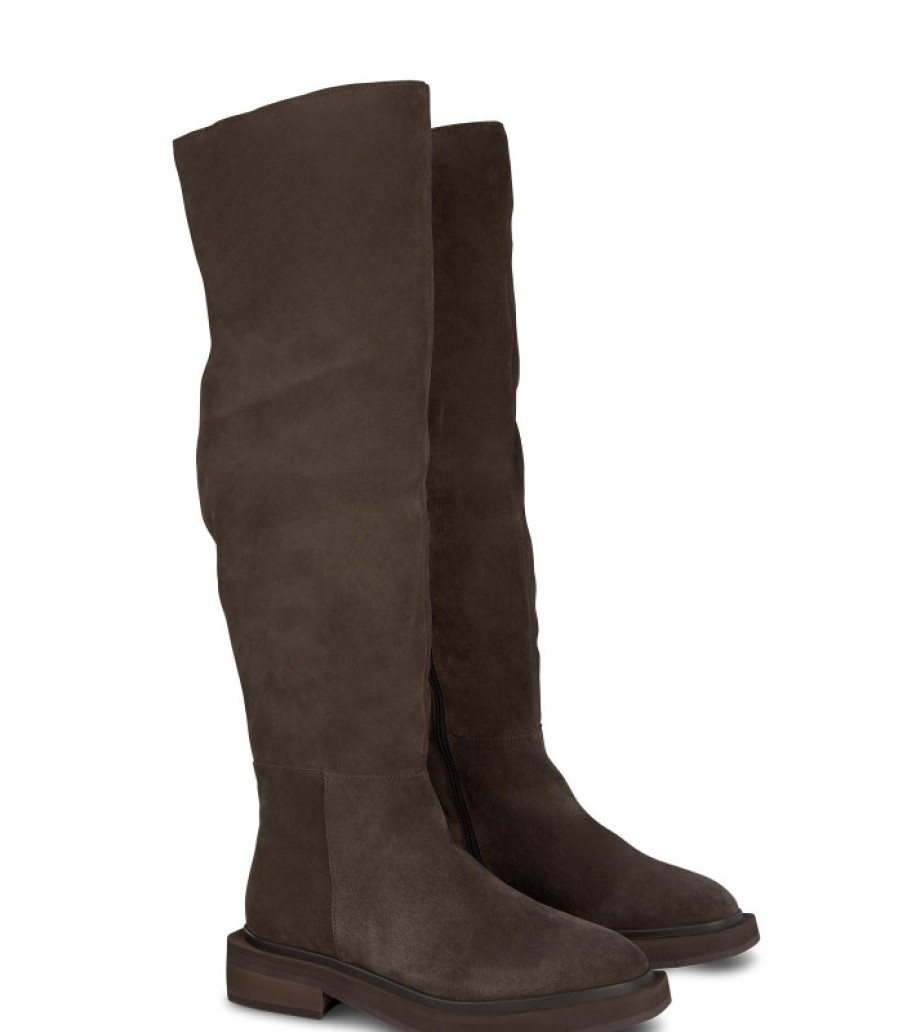 Alma En Pena ALMA Botas Planas | Comprar Bota Alta De Piel