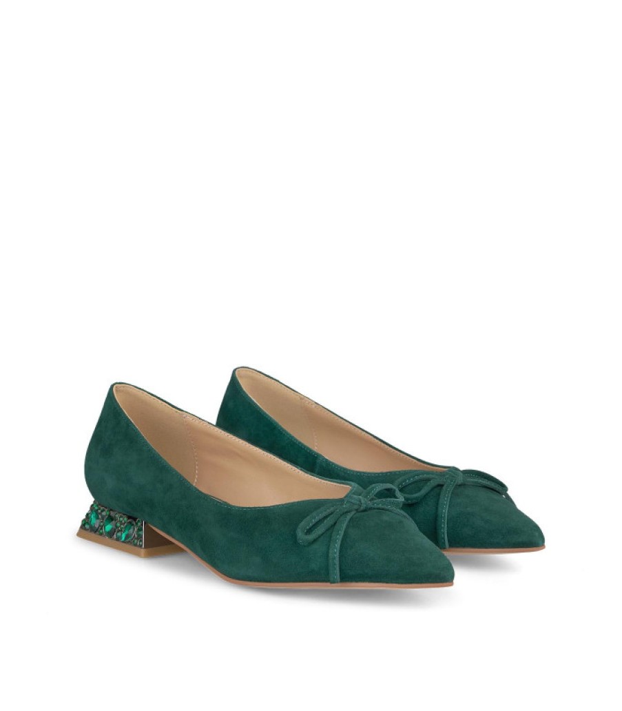 Alma En Pena ALMA Zapatos Planos | Comprar Bailarina Con Tacon Pedreria