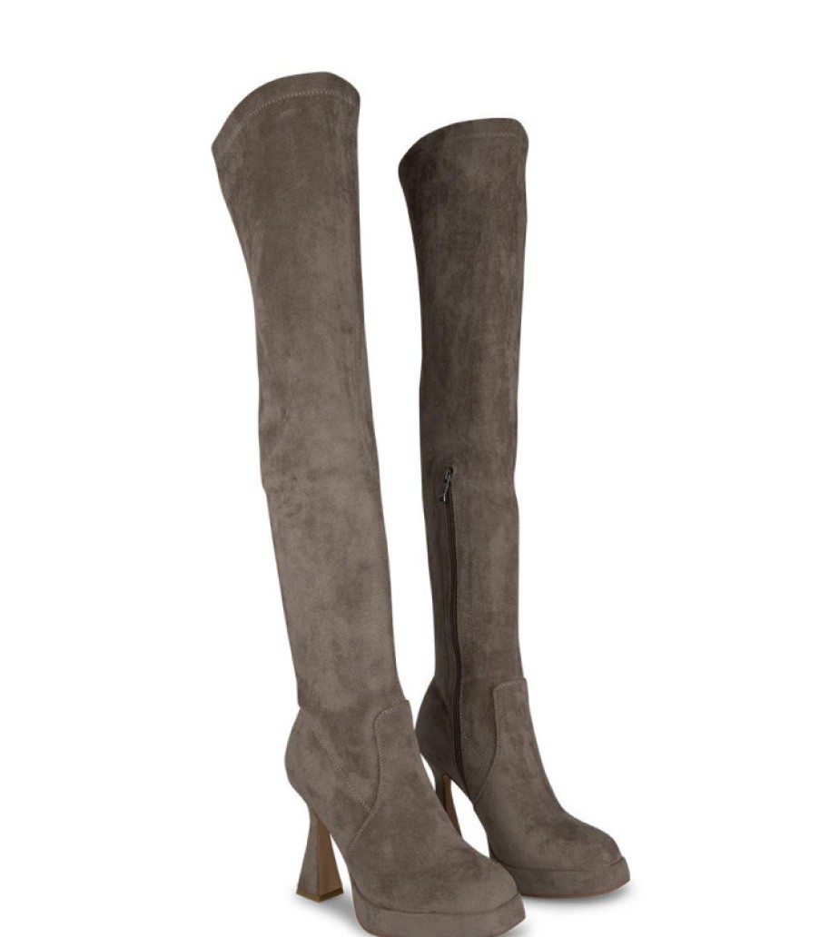 Alma En Pena ALMA Botas Tacon | Comprar Bota Mosquetera Tacon Embudo