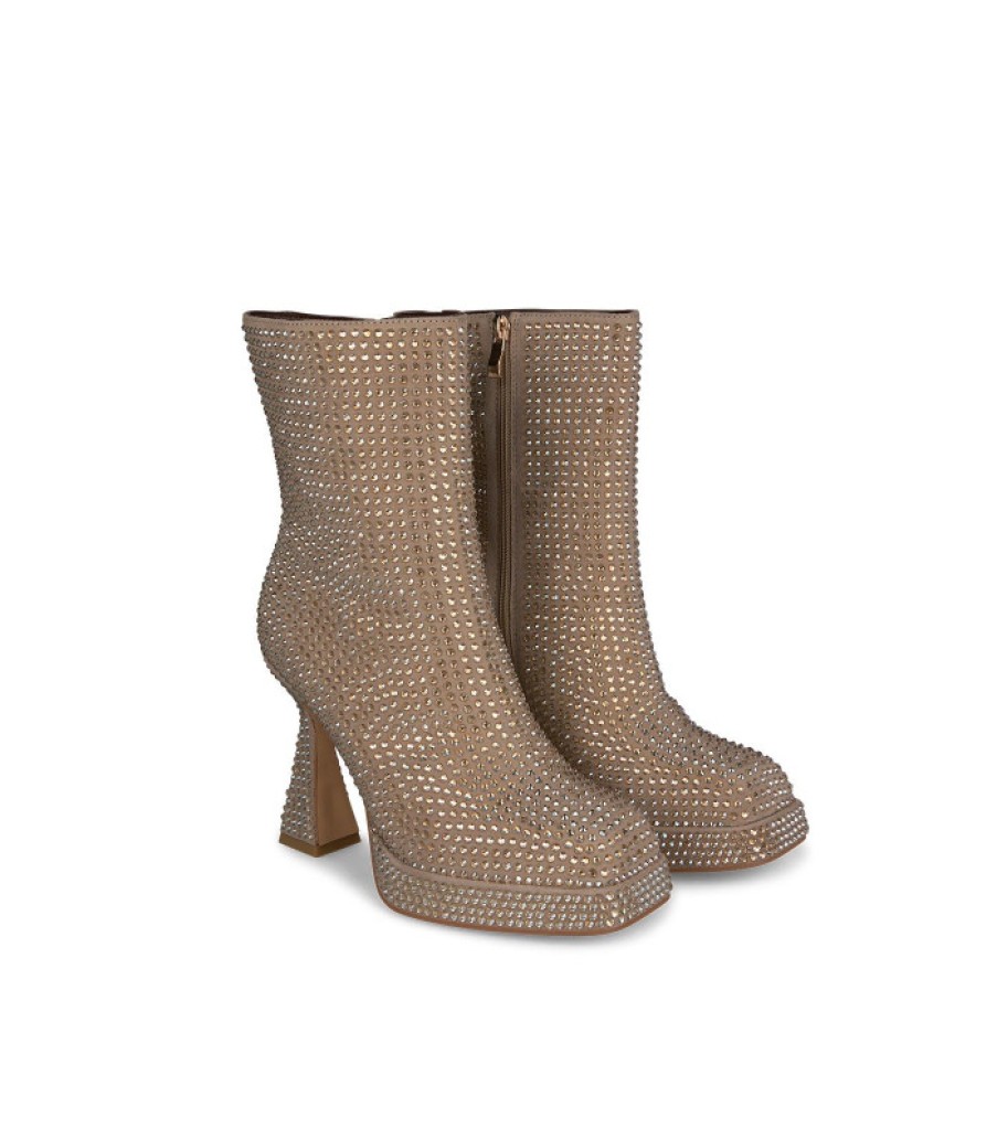 Alma En Pena ALMA Botines Tacon | Comprar Botines Con Pedreria