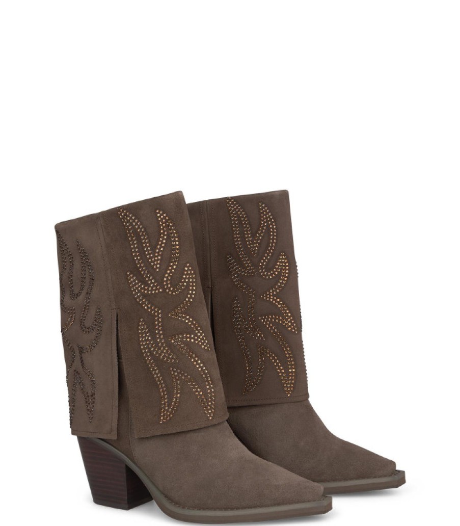 Alma En Pena ALMA Botas Tacon | Comprar Bota Con Llamas