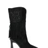 Alma En Pena ALMA Botas Tacon | Comprar Bota Pedreria Con Flecos