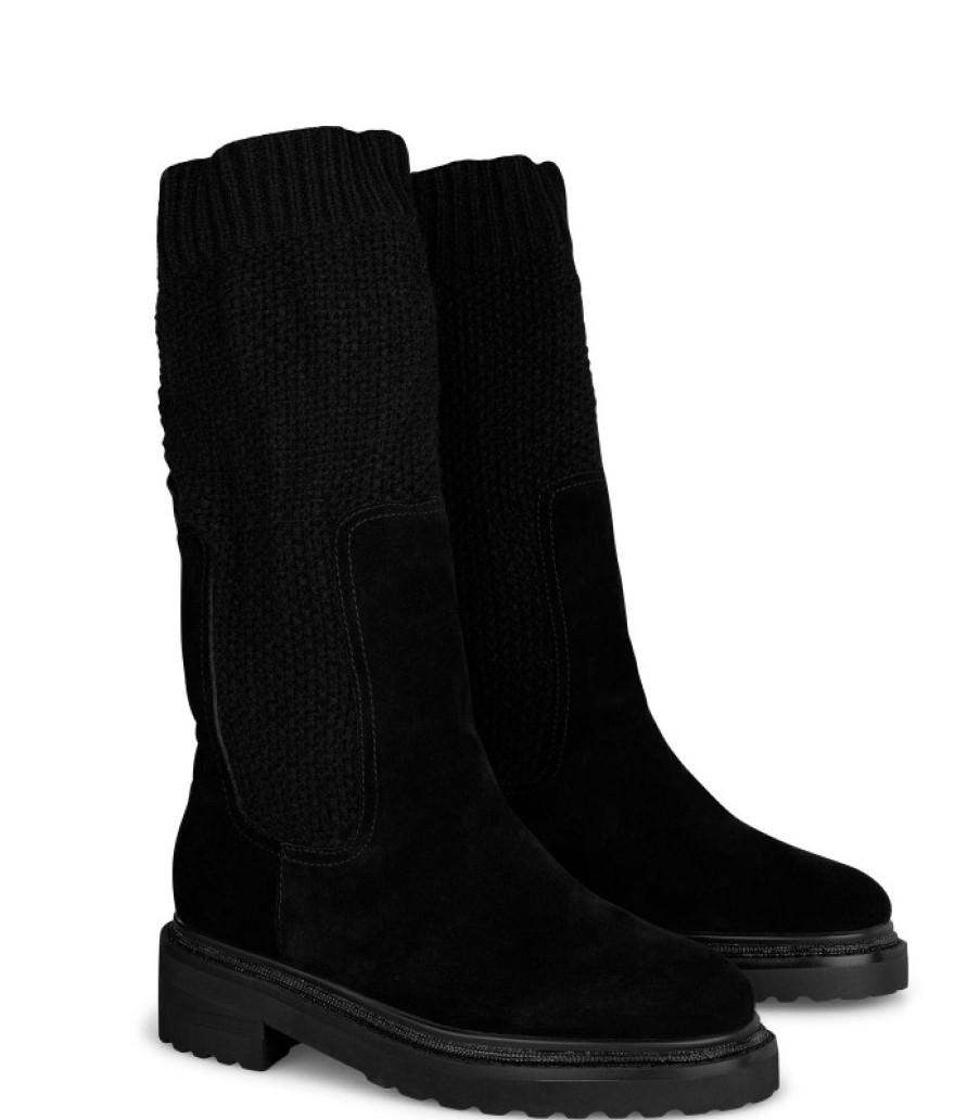 Alma En Pena ALMA Botas Planas | Comprar Bota De Cana De Lana