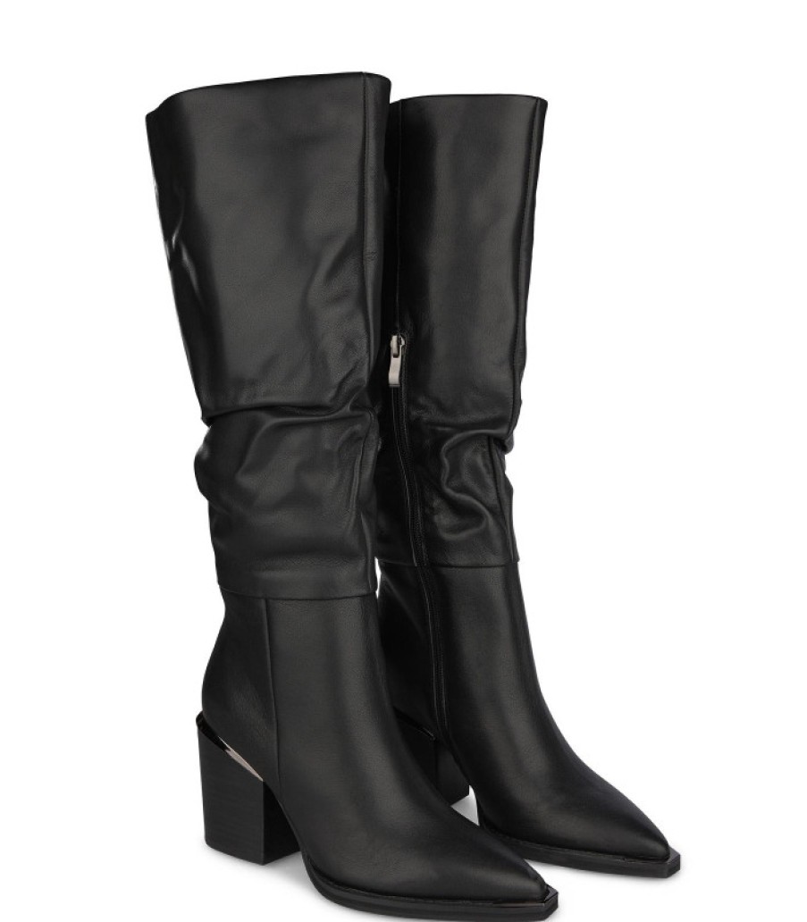 Alma En Pena ALMA Botas Tacon | Comprar Bota Cana Arrugada