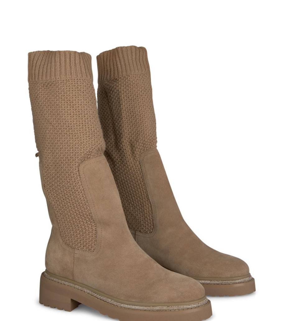 Alma En Pena ALMA Botas Planas | Comprar Bota De Cana De Lana