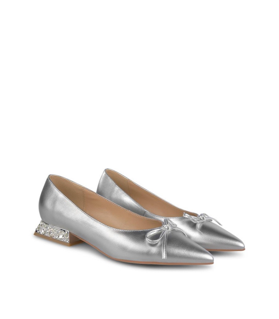 Alma En Pena ALMA Zapatos Planos | Comprar Bailarina Con Tacon De Strass