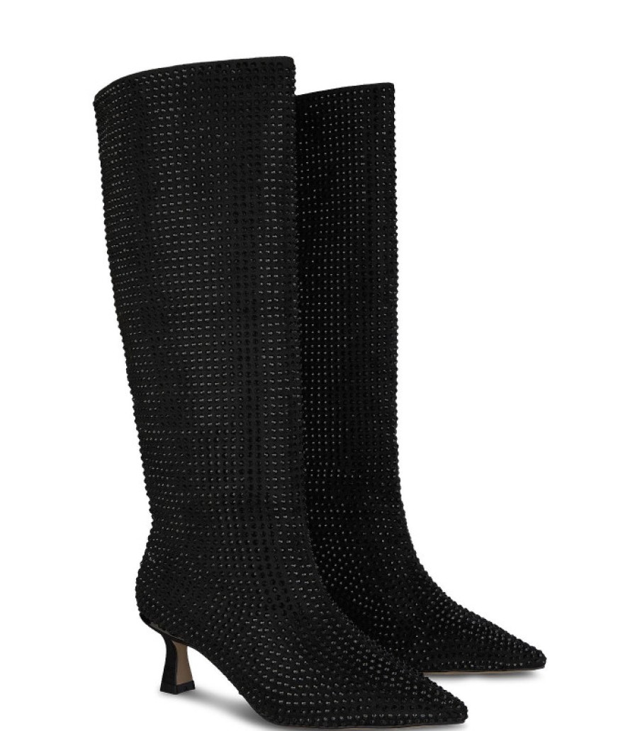 Alma En Pena ALMA Botas Tacon | Comprar Botin Con Pedreria