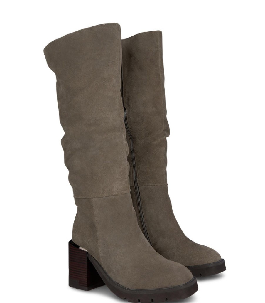 Alma En Pena ALMA Botas Tacon | Comprar Bota Tacon Piel