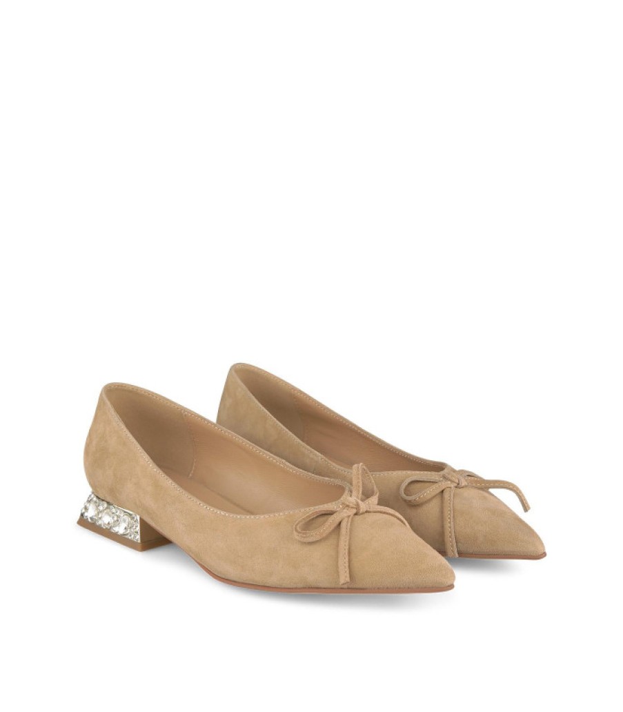 Alma En Pena ALMA Zapatos Planos | Comprar Bailarina Con Tacon Pedreria