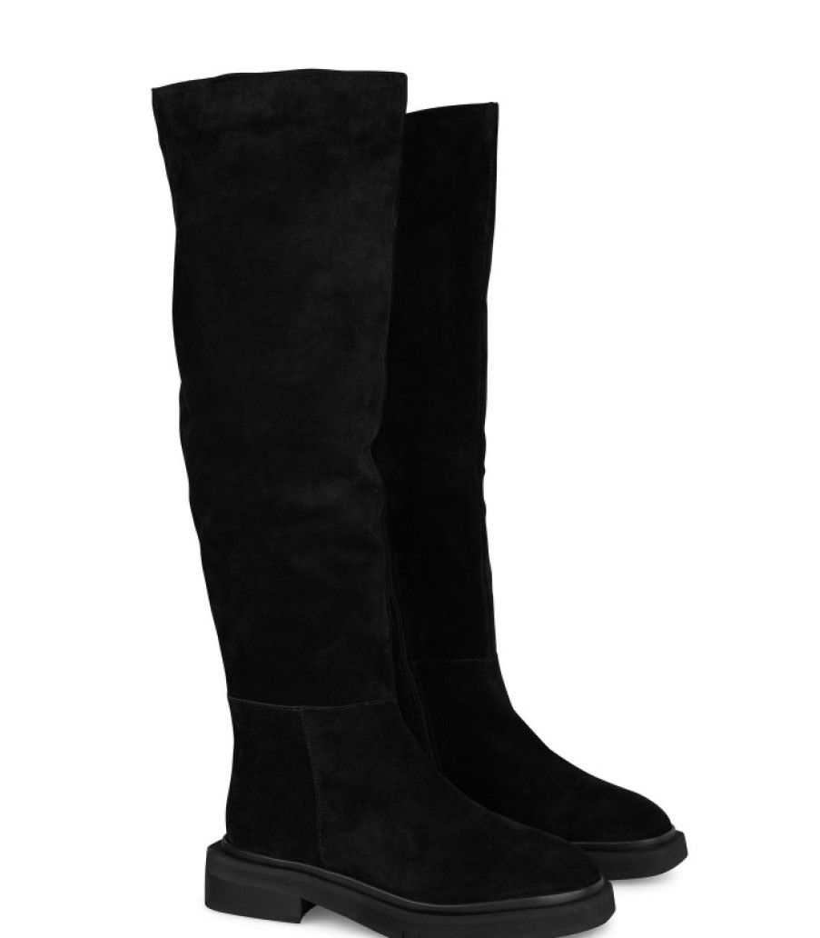 Alma En Pena ALMA Botas Planas | Comprar Bota Alta De Piel