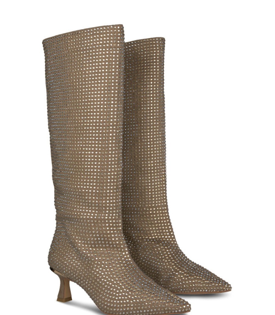 Alma En Pena ALMA Botas Tacon | Comprar Botin Con Pedreria