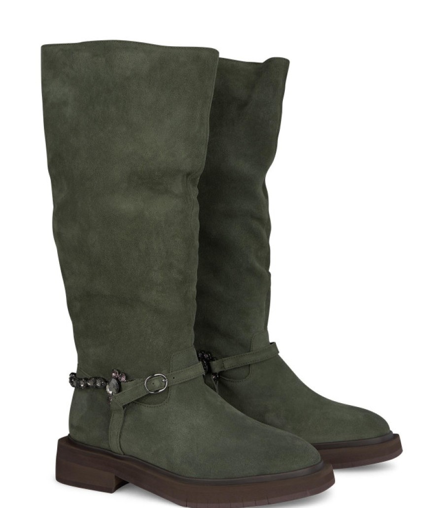 Alma En Pena ALMA Botas Planas | Comprar Bota De Pierna Recta