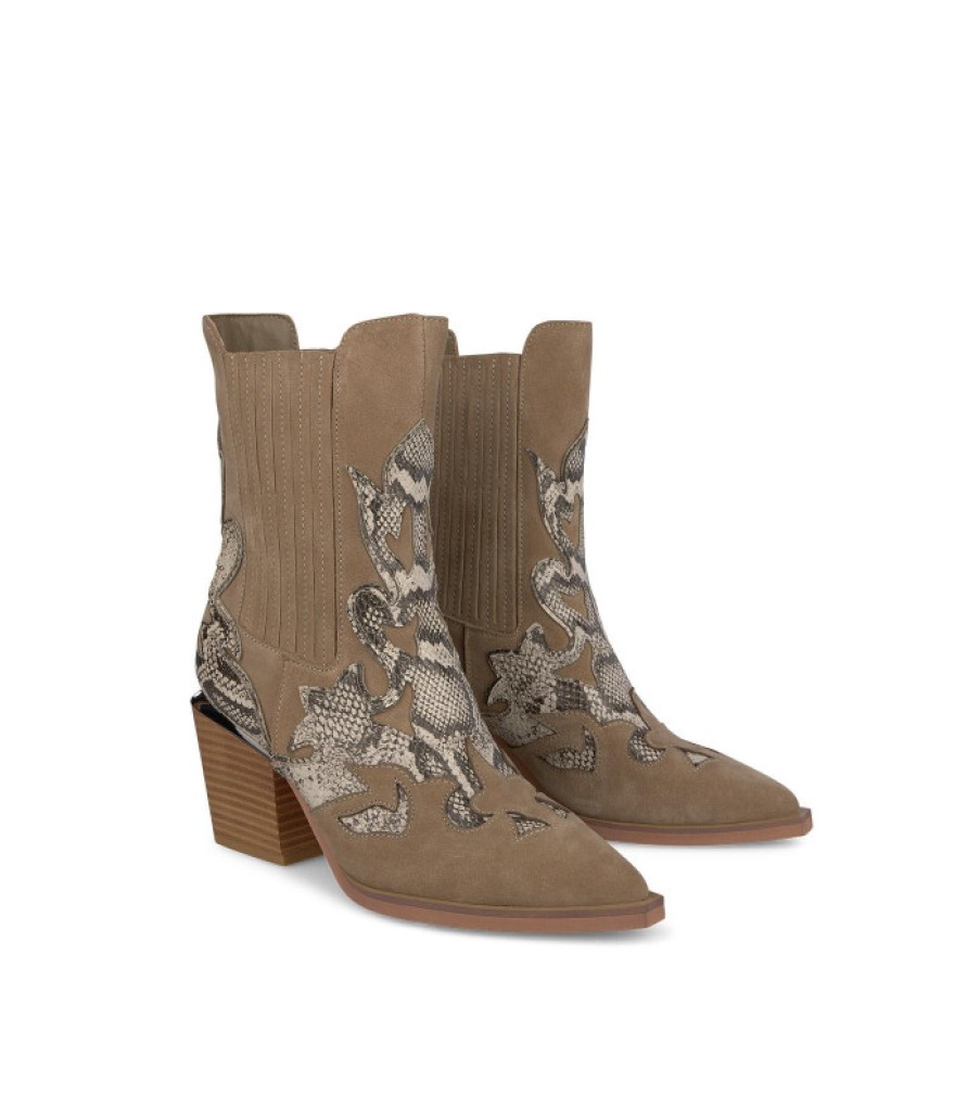 Alma En Pena ALMA Botines Tacon | Comprar Botines Estilo Cowboy