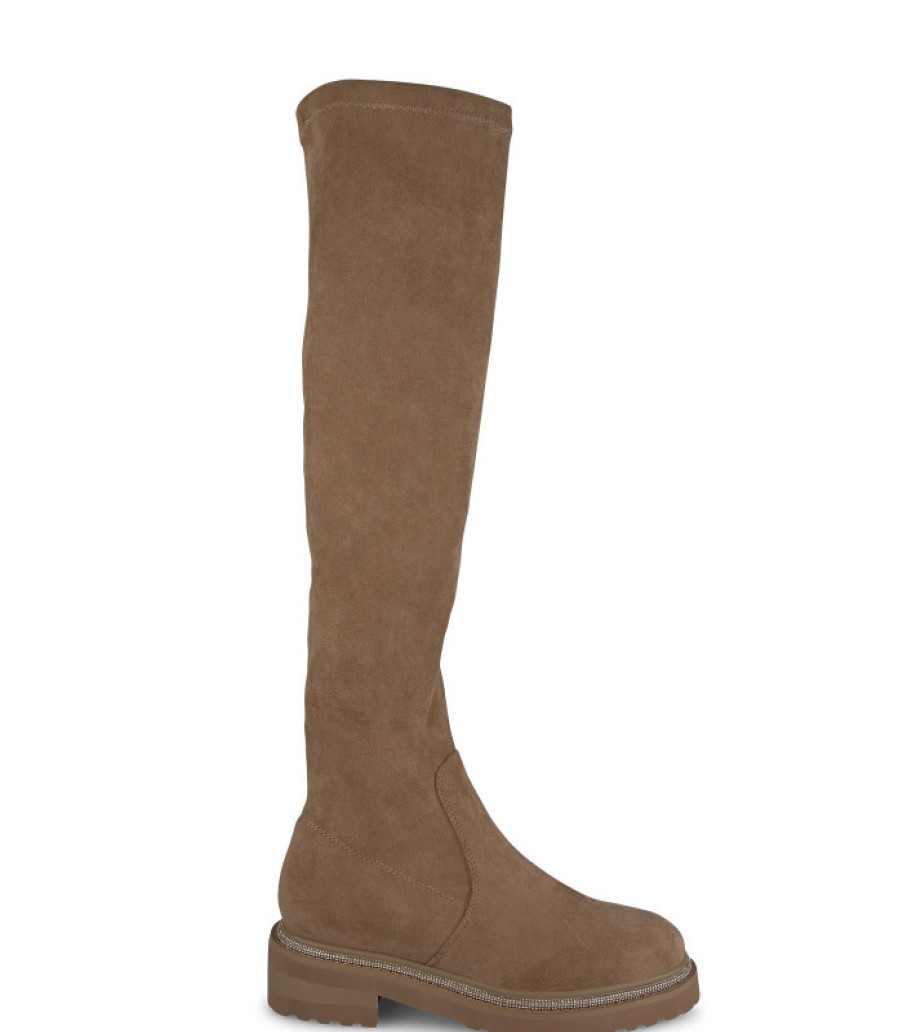 Alma En Pena ALMA Botas Planas | Comprar Bota Alta Ajustable