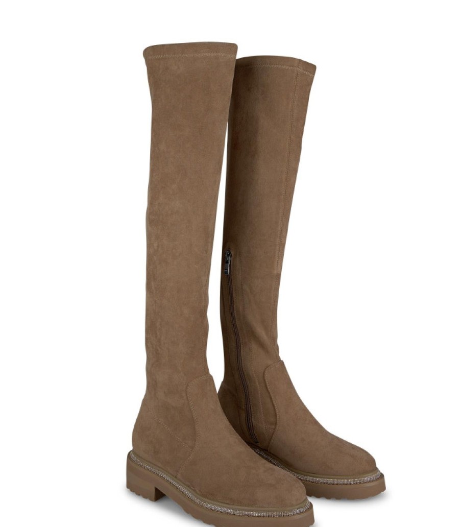 Alma En Pena ALMA Botas Planas | Comprar Bota Alta Ajustable