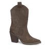 Alma En Pena ALMA Botines Tacon | Comprar Botin Vaquero Piel