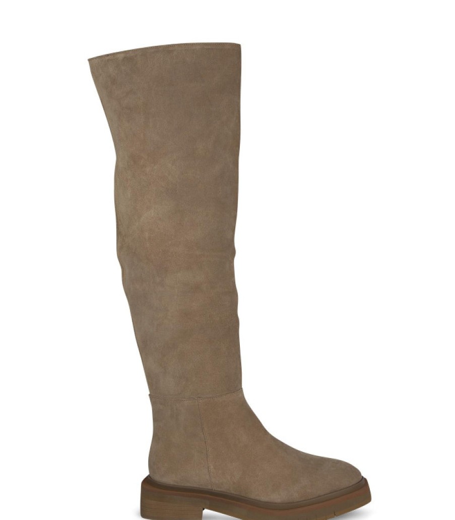 Alma En Pena ALMA Botas Planas | Comprar Bota Alta De Piel