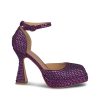 Alma En Pena ALMA Zapatillas | Comprar Sandalia Tacon Strass