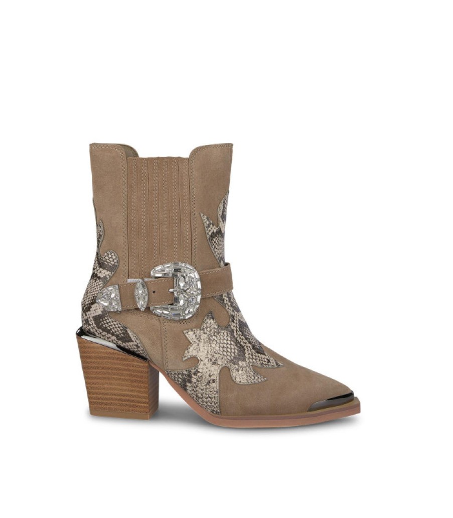 Alma En Pena ALMA Botines Tacon | Comprar Botin Hebilla Estilo Cowboy