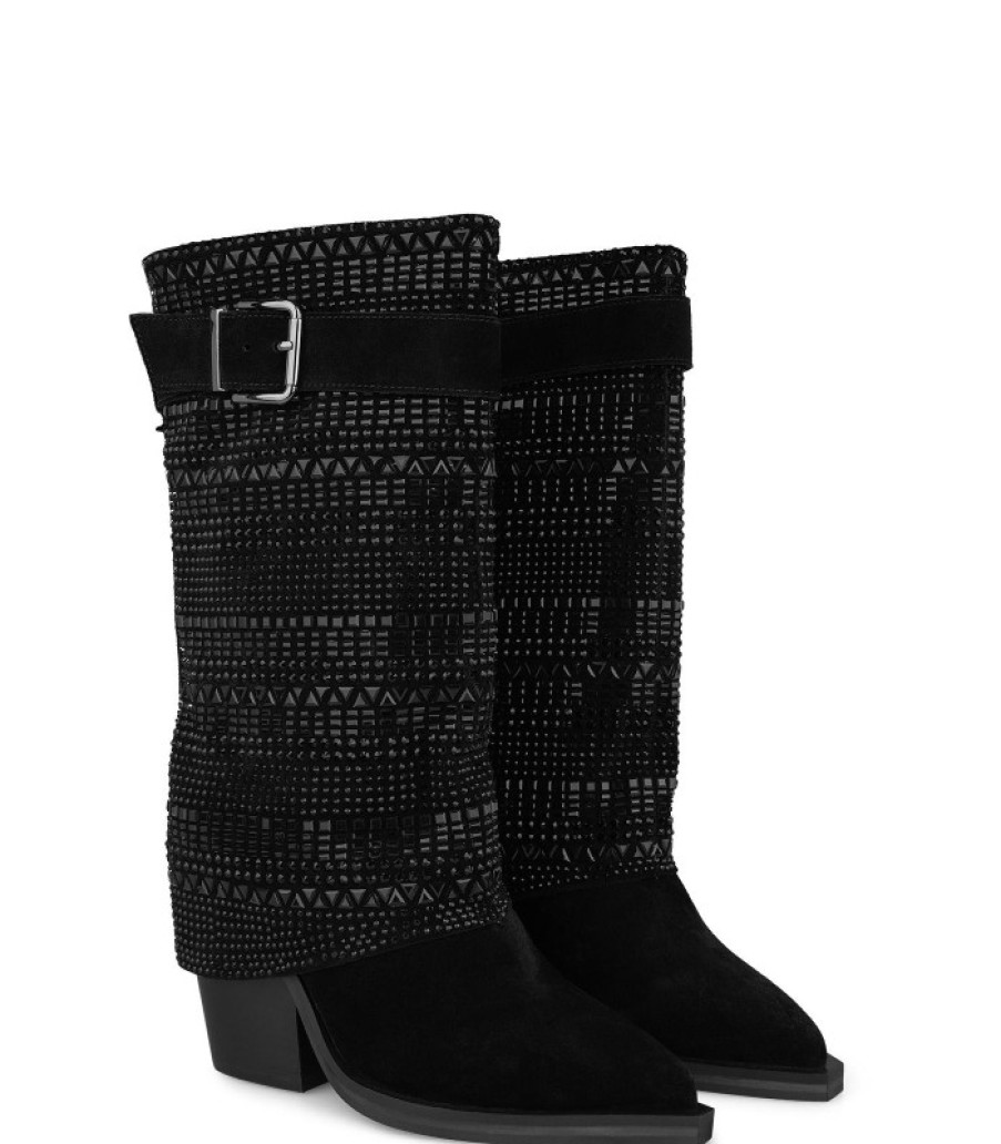 Alma En Pena ALMA Botas Tacon | Comprar Botin Con Cinturon