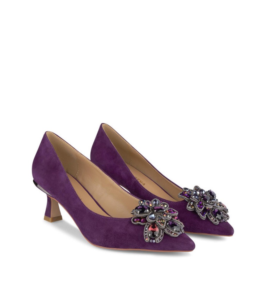 Alma En Pena ALMA Zapatillas | Comprar Zapato Tacon Con Flor