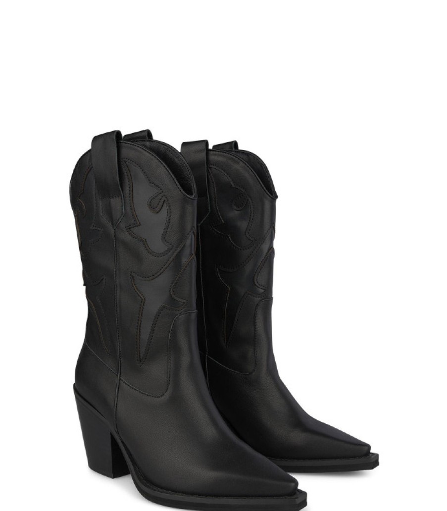 Alma En Pena ALMA Botas Tacon | Comprar Bota Vaquera Pierna Baja